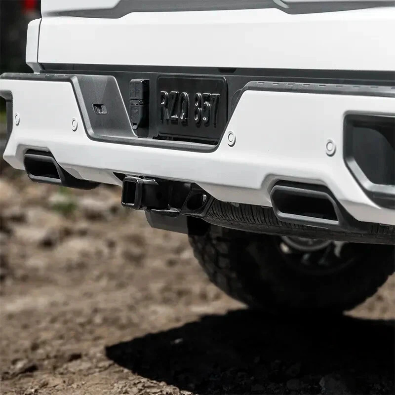 2019-2026 OEM Silverado Sierra Left & Right Black Exhaust Bezels 85084203