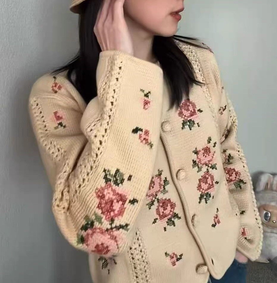 Sezane CAROLINE cardigan Size L RRP$395 Sezane CAROLINE cardigan Size L RRP$395