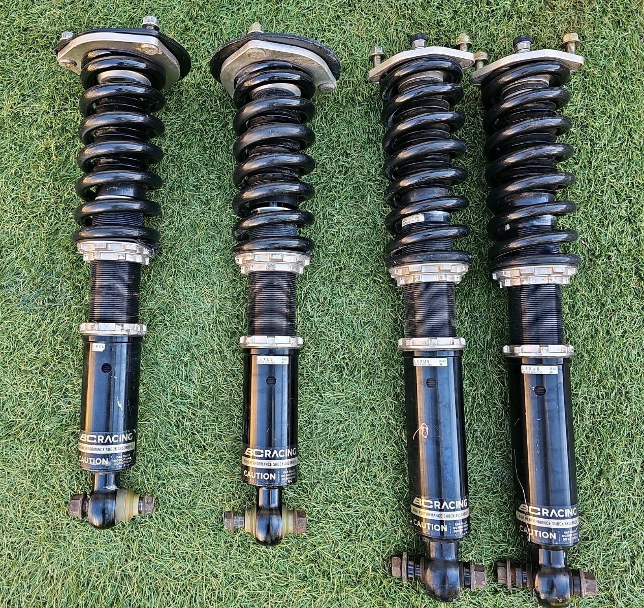 BC Racing Coilovers Suspension for Lexus GS300 98-05 Set Front Rear
