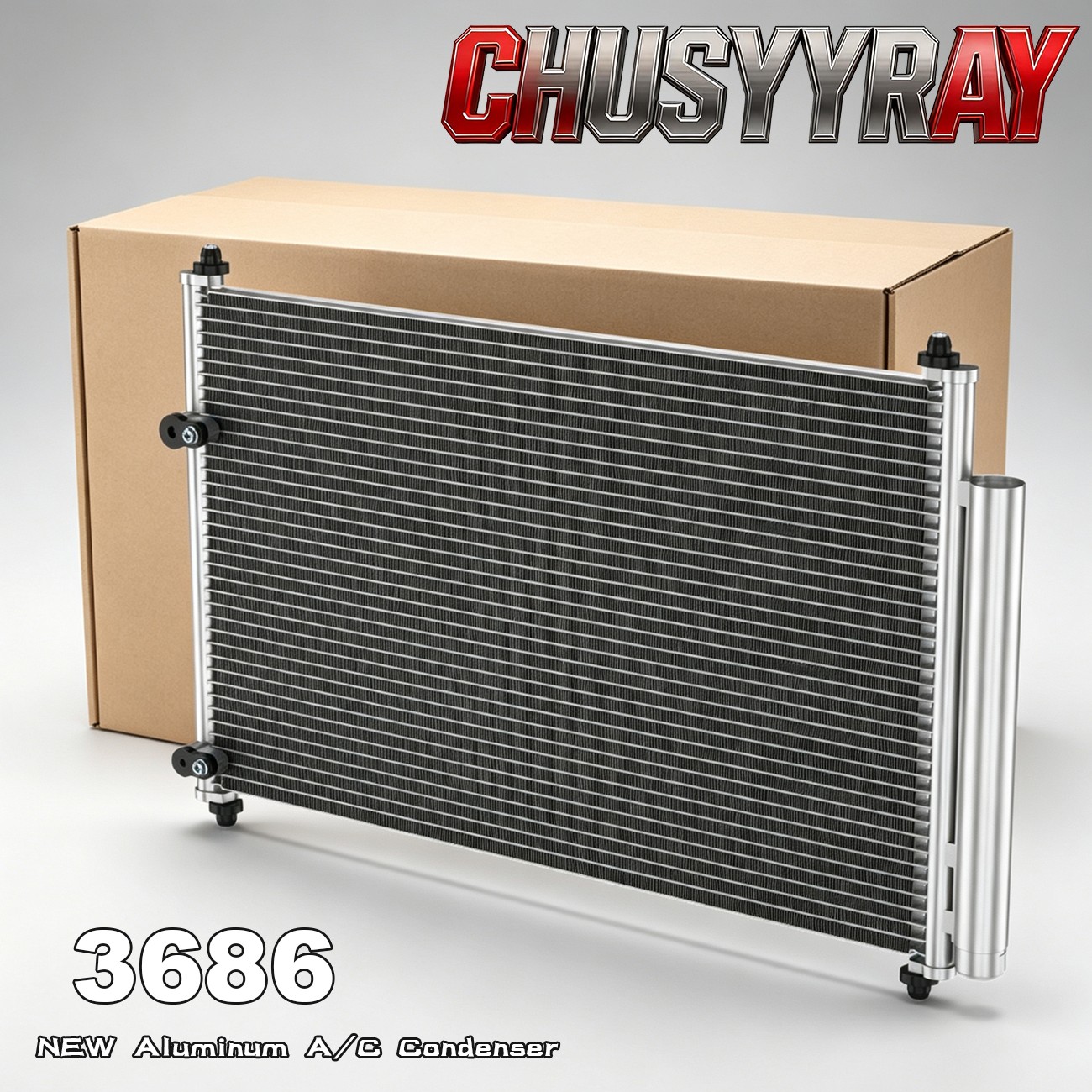 AC3686 AC Condenser Aluminum For Toyota For Corolla 2009 2010 2011 12 13 14-2019