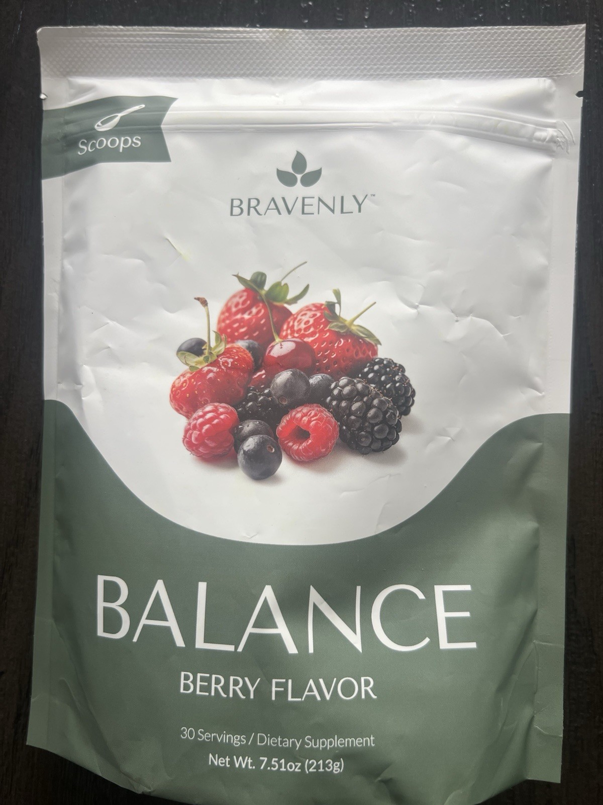 Bravenly Global Balance Berry Flavor 30 Servings Exp 1/2028 - New/Sealed