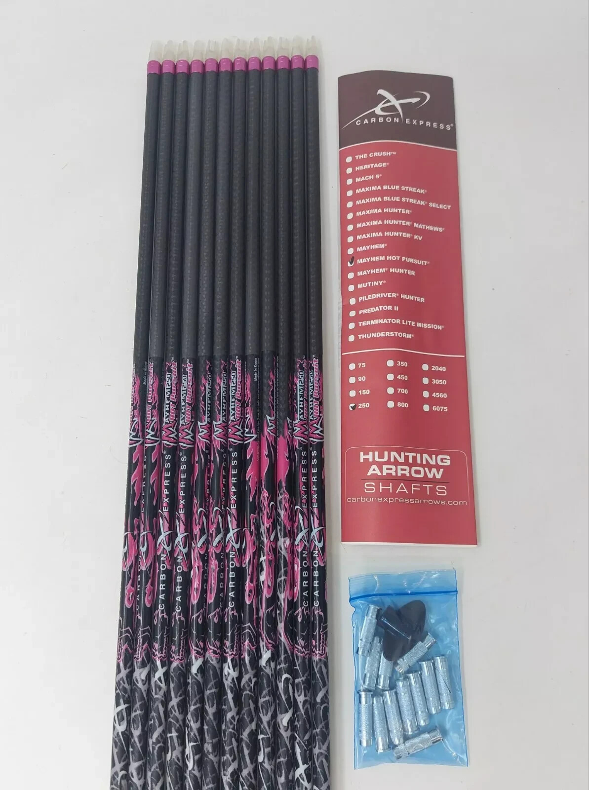 12pk Carbon Express Mayhem Hot Pursuit 250: 30