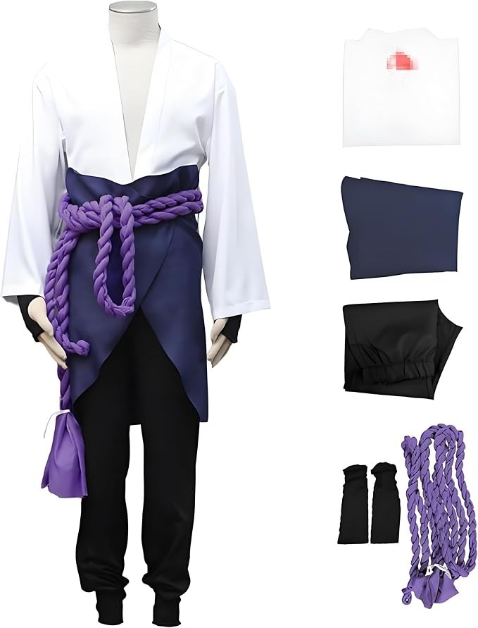 Uchiha Sasuke Cosplay Costume Shippuden Orochimaru