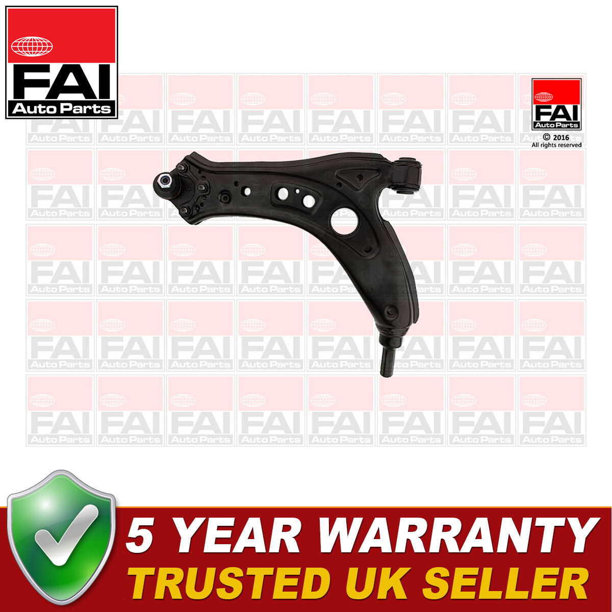 FAI Front Left Lower Track Control Arm Fits Seat Ibiza Skoda Fabia VW Polo
