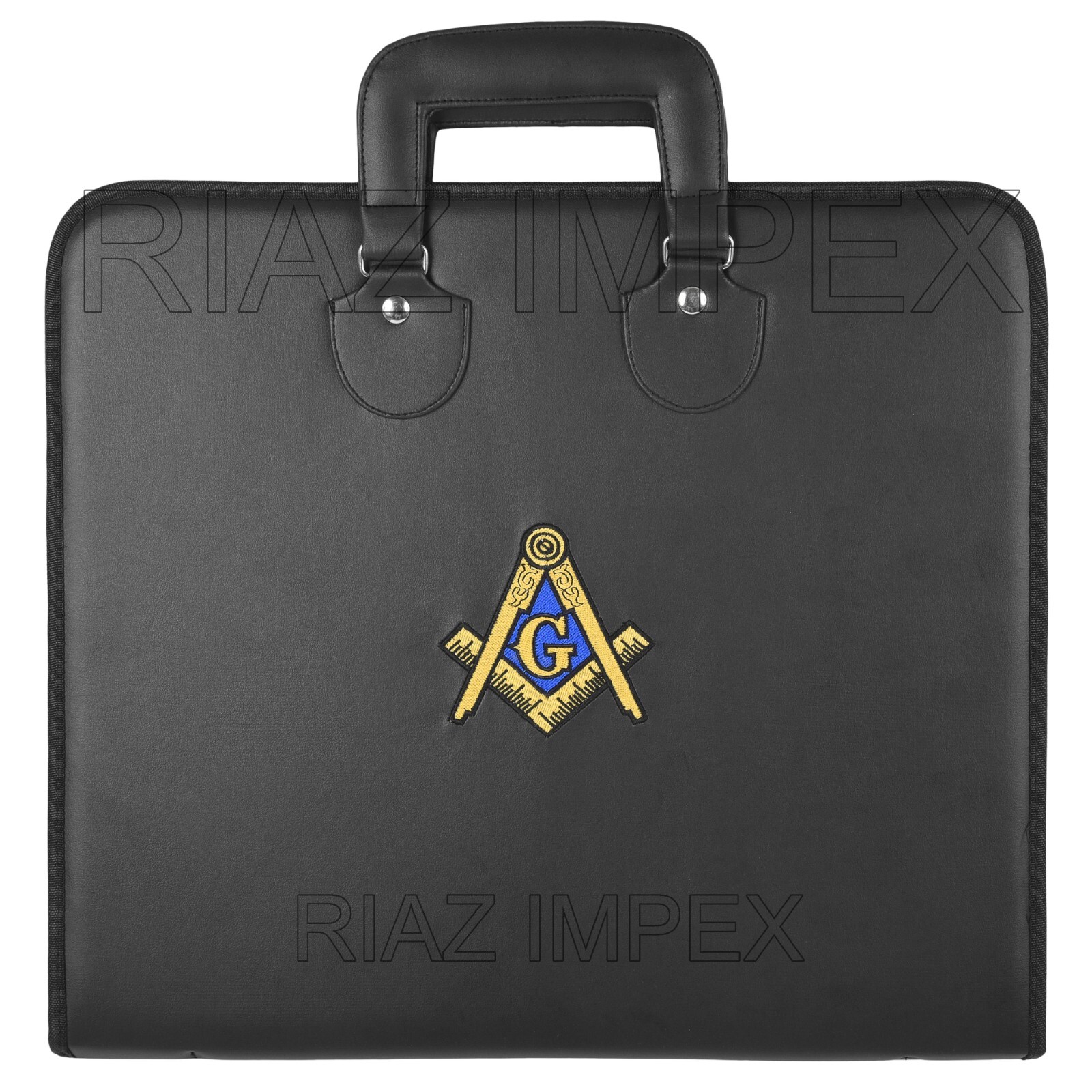 Masonic Regalia Soft Apron Carrying Case Master Mason Case Embroidered Masonic Regalia Soft Apron Carrying Case Master Mason Case Embroidered