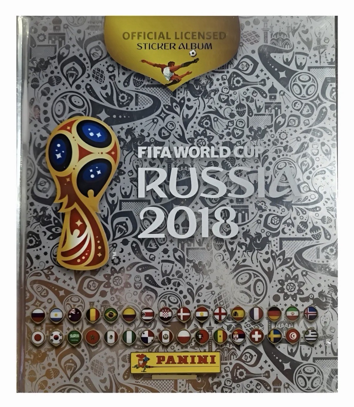 Rare Panini FIFA World Cup Russia 2018 Platinum Hardcover Sticker Album New Rare Panini FIFA World Cup Russia 2018 Platinum Hardcover Sticker Album New