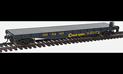 Walthers Trainline 931-1461 HO Flatcar - Chessie System
