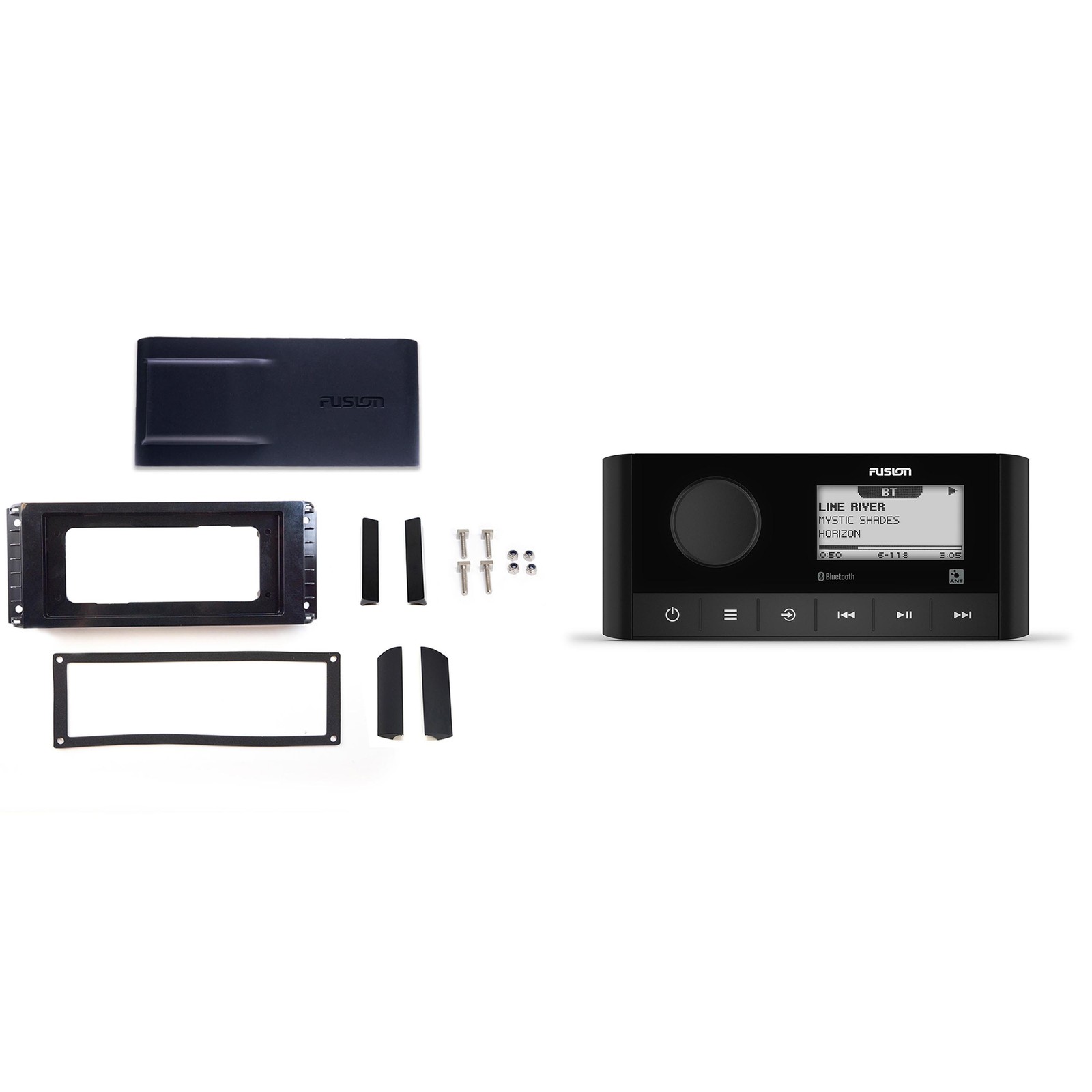 Fusion MS-RA60 Marine Radio System with Fusion Entertainment MS-RA670RFK Ster...