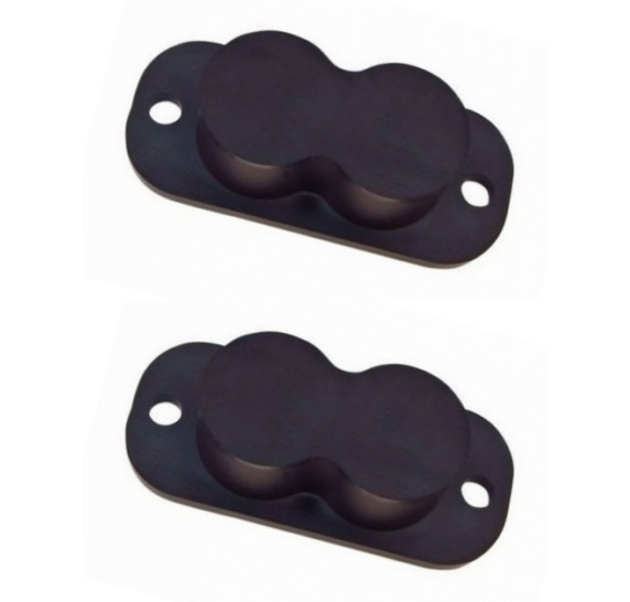 Pack Of 2 Tac-Mag PRO Magnet Concealed Gun Pistol Mount Holder with 25 lb Rating Pack Of 2 Tac-Mag PRO Magnet Concealed Gun Pistol Mount Holder with 25 lb Rating