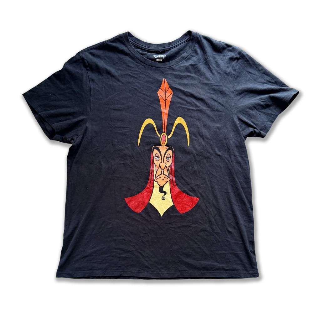 Vintage Jafar Disney Villain Aladdin T Shirt Size XL 90s