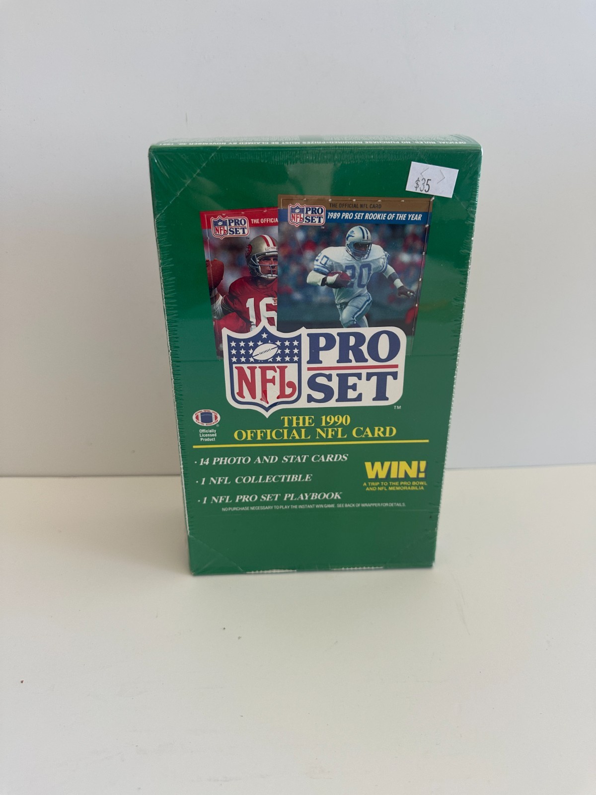 1990 NFL Pro Set Series 1 Hobby Box 1990 NFL Pro Set Series 1 Hobby Box
