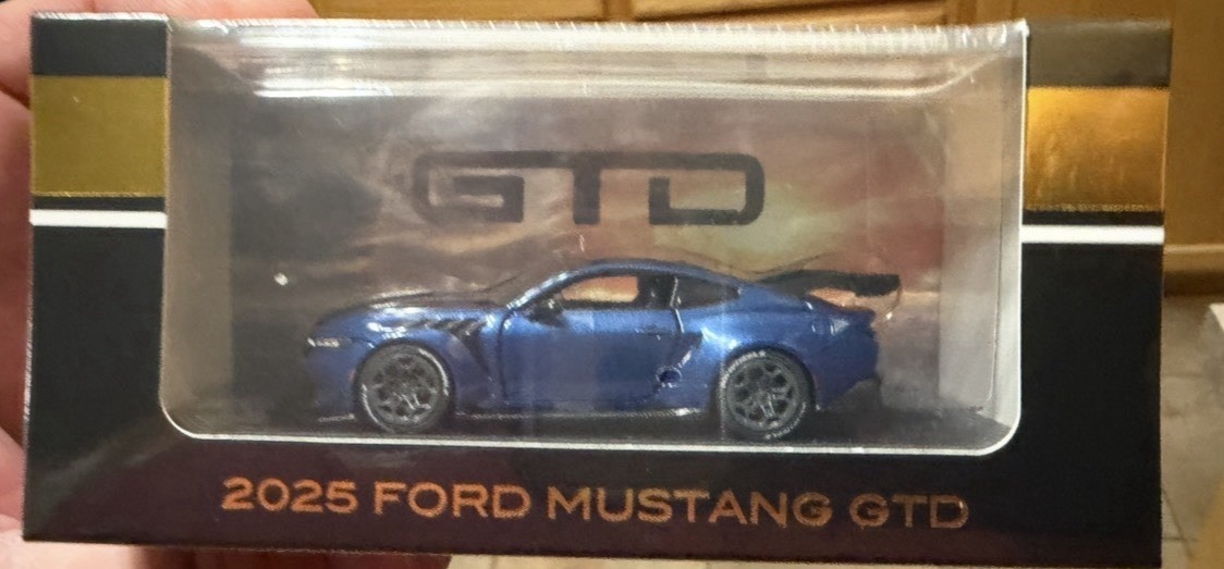 New In Hand Kilo Wheelz 2025 Ford Mustang GTD Blue Mint Sealed #1667 Of 2500 New In Hand Kilo Wheelz 2025 Ford Mustang GTD Blue Mint Sealed #1667 Of 2500