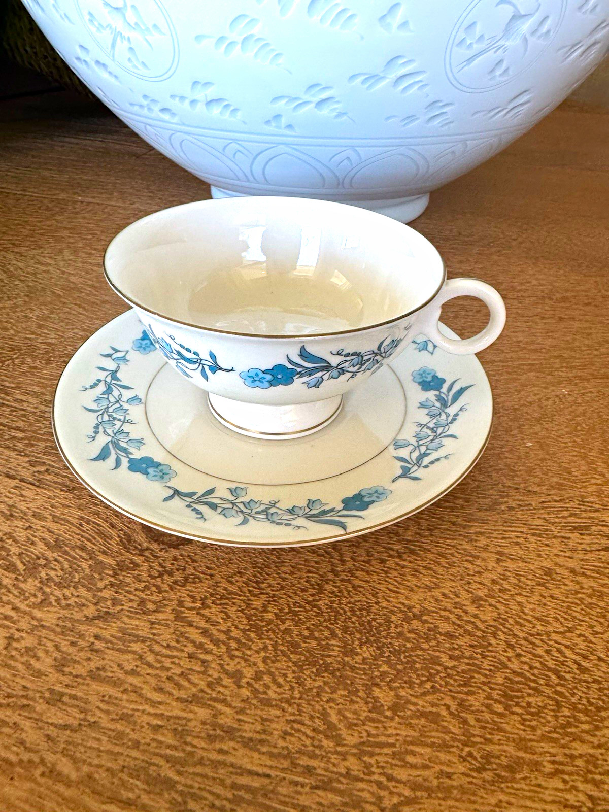 12pc Theodore Haviland New York CLINTON Teacup & Saucer Set - Service for 6
