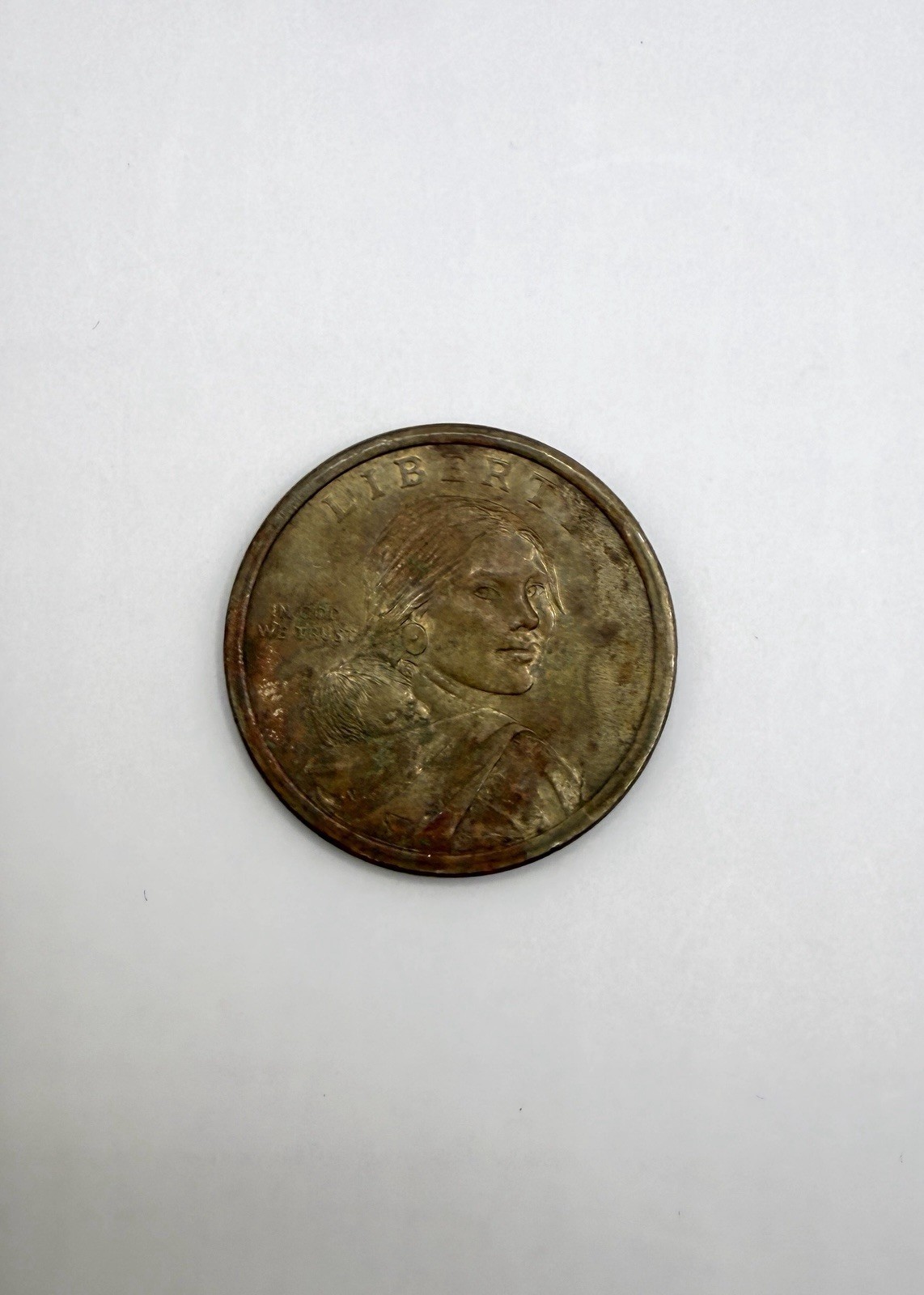 2000-P Sacagawea Native American $1 Coin Philadelphia Business Strike KM#364 2000-P Sacagawea Native American $1 Coin Philadelphia Business Strike KM#364