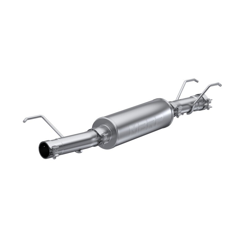 MBRP 3in Single Muffler Replacement TOUR for 2022-2026 Toyota Tundra 3.4L V6 MBRP 3in Single Muffler Replacement TOUR for 2022-2026 Toyota Tundra 3.4L V6