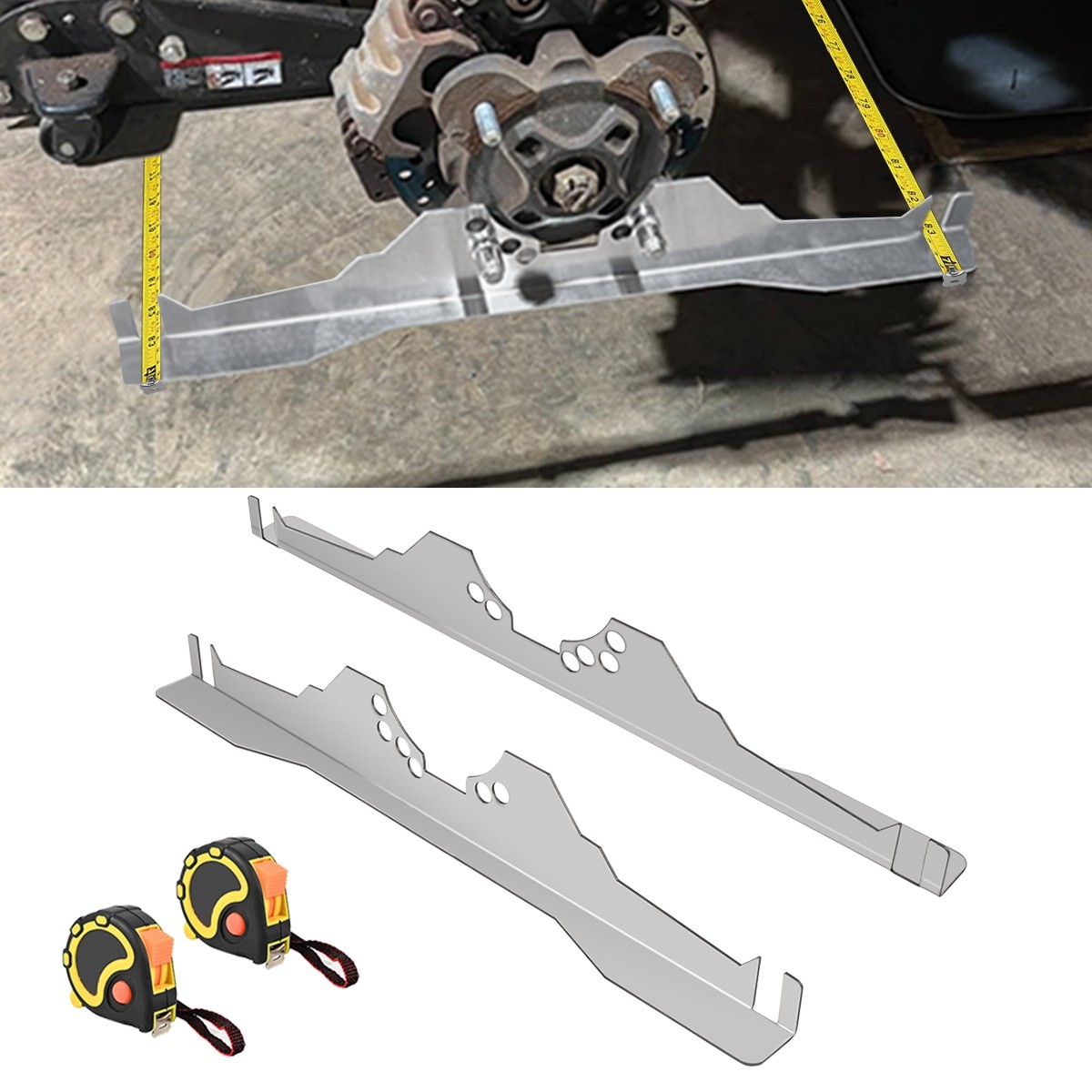 Billet Mild Steel UTV Alignment Tools For Polaris RzR 800,900,1000,XP 1000,XP4