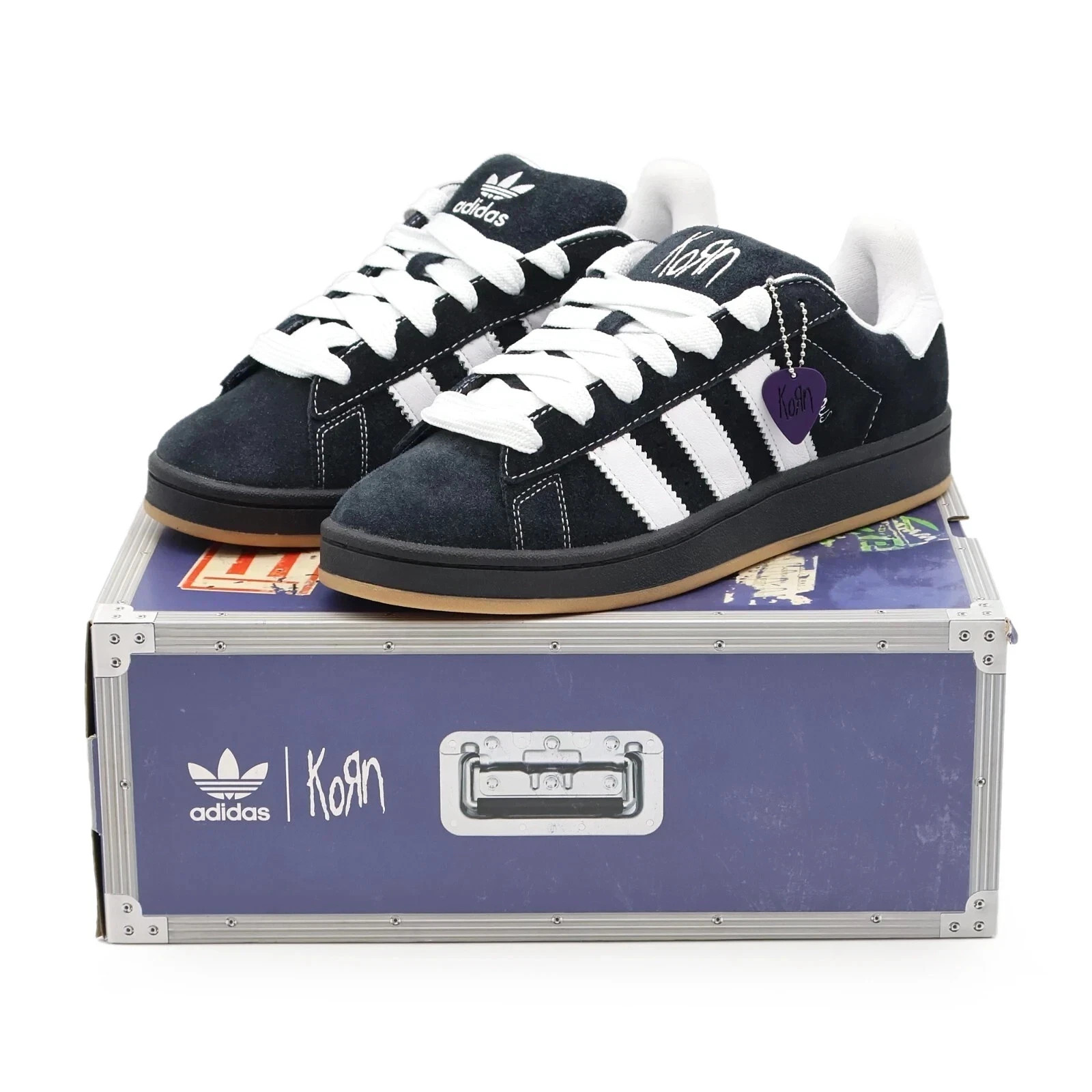 IG0792 Korn Originals Campus '00s Black White Gum Size US 7-12 (Men's) NEW