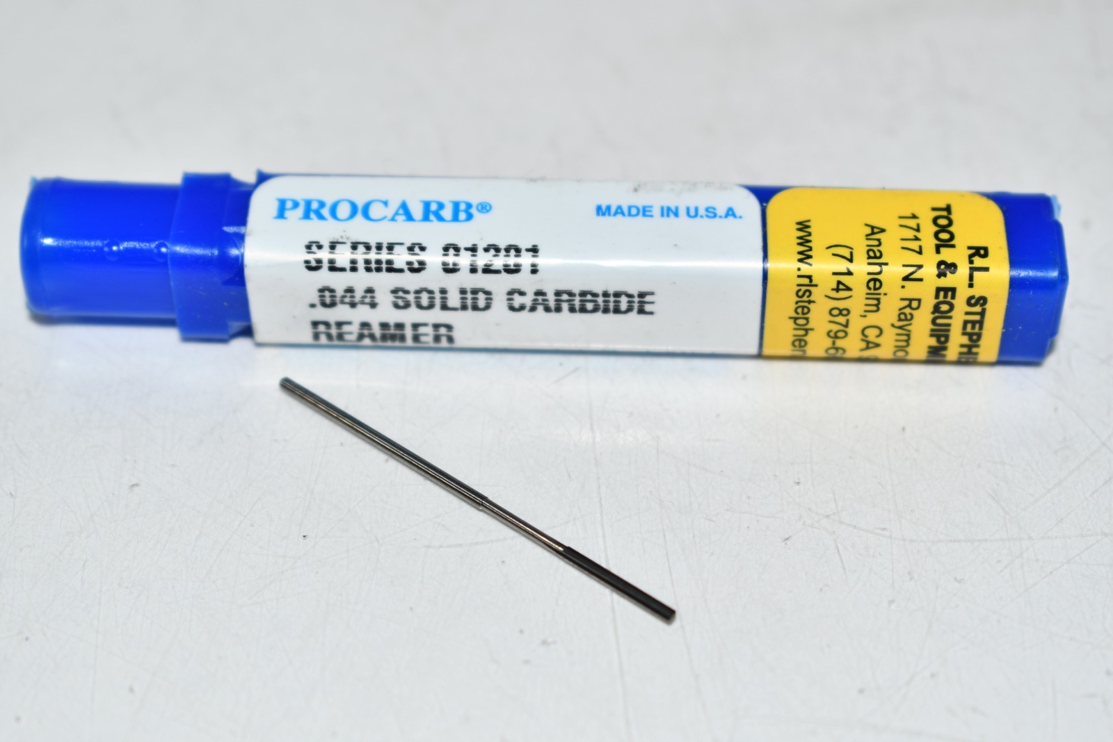 NEW Procarb 01201 .044\'\' Solid Carbide Reamer Cutter Tool USA 