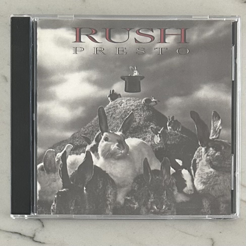 Rush - Presto CD EARLY 1989 Press Atlantic A2 82040 Giddy Lee Neil Peart NM