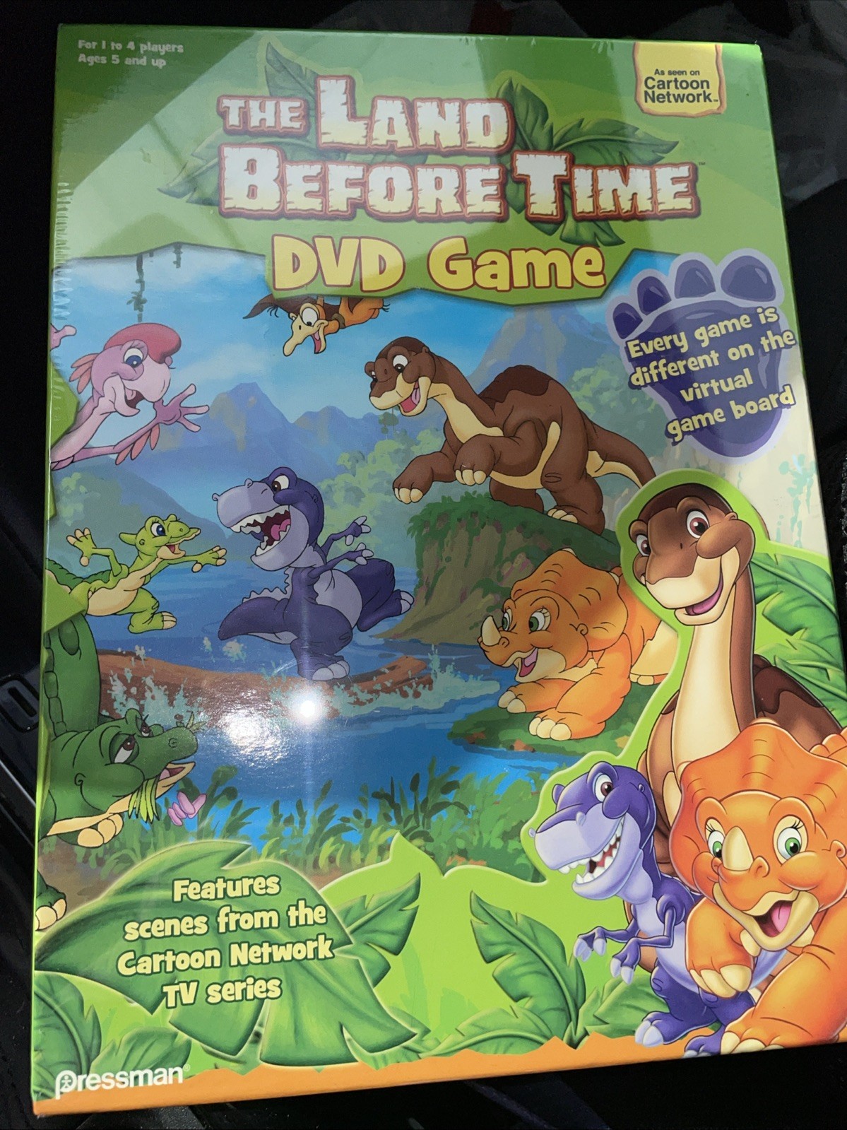 Pressman Toys The Land Before Time DVD Game New Factory Sealed Vintage