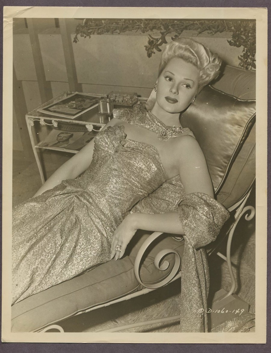 ADELE JERGENS Stunning Blonde Bombshell 1945 Glamour Photo WWII Sex Symbol J3134