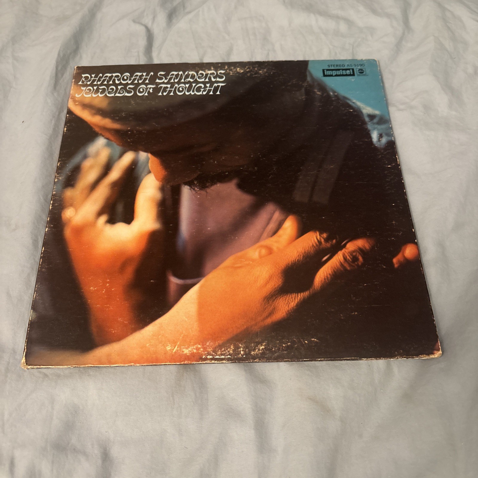 PHAROAH SANDERS JEWELS OF THOUGHT 1970 ABC/IMPULSE LP AS9190 PHAROAH SANDERS JEWELS OF THOUGHT 1970 ABC/IMPULSE LP AS9190