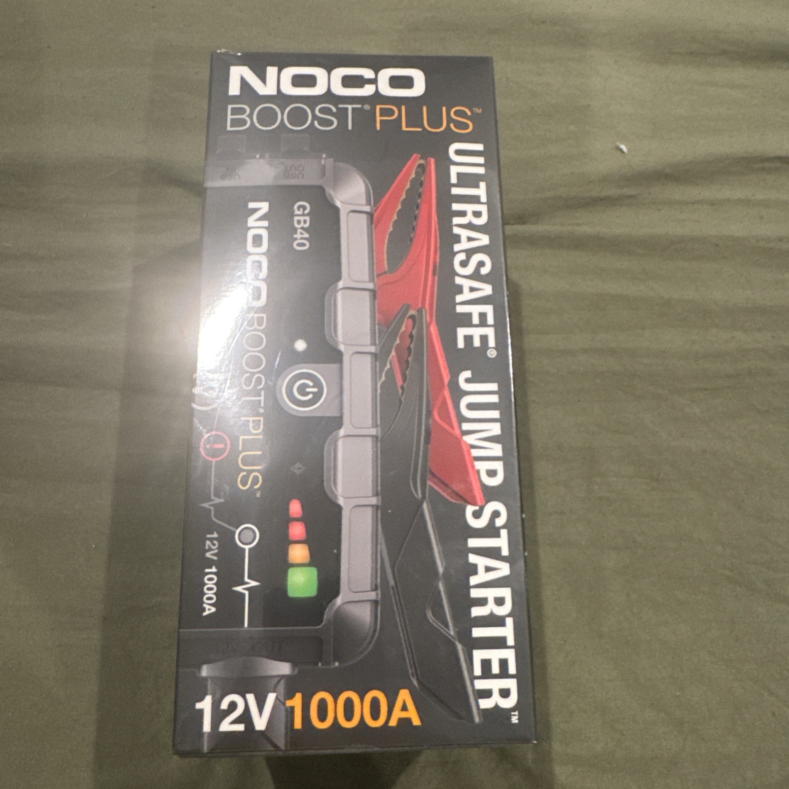 NOCO Boost Plus GB40 1000A 12V UltraSafe Portable Lithium Battery Jump Starter™