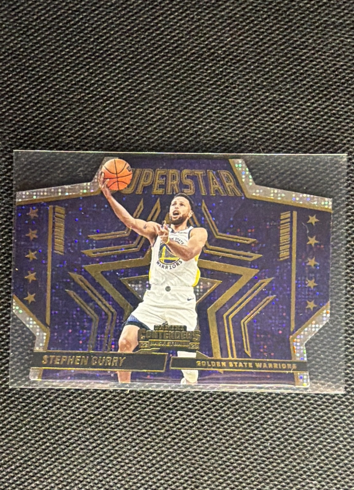 2022-23 Panini Contenders - Superstar Die-Cuts Stephen Curry #4