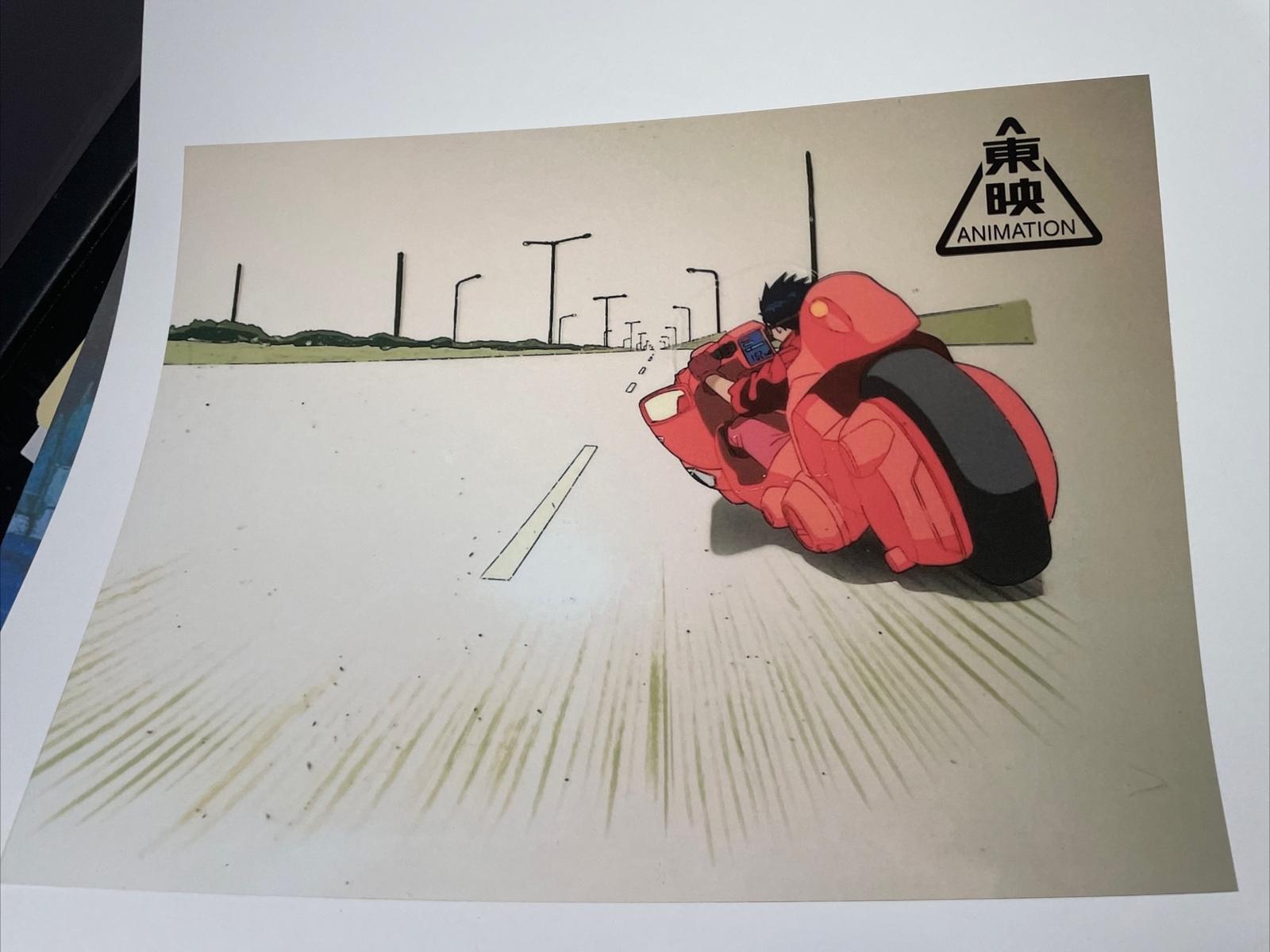 AKIRA Animation Cel Print Publicity Concept Anime Art Manga Akira Movie TOIE I14