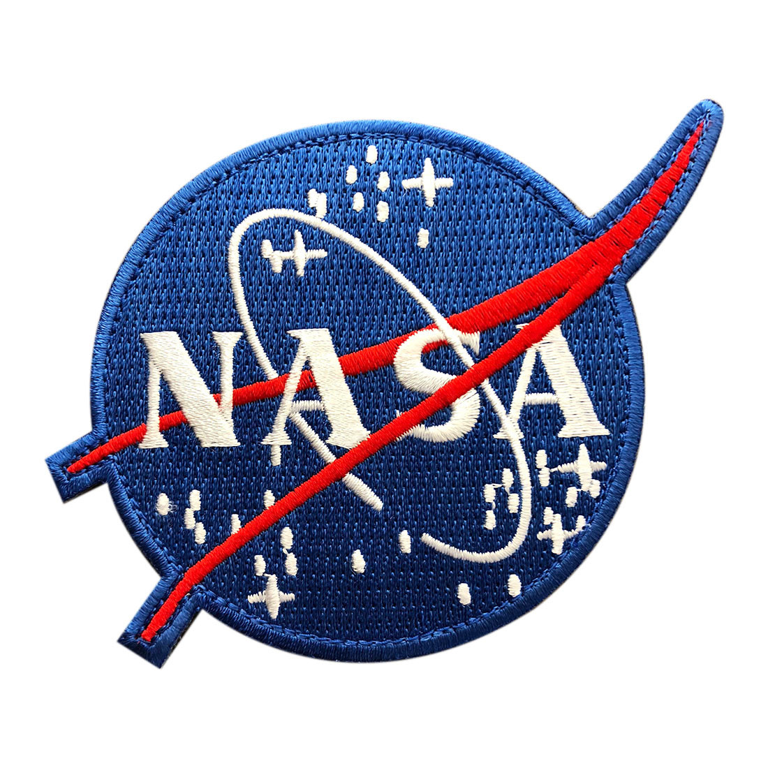 NASA Classic Logo Morale Hook Fastener Patch (Size: 3.0 NASA Classic Logo Morale Hook Fastener Patch (Size: 3.0