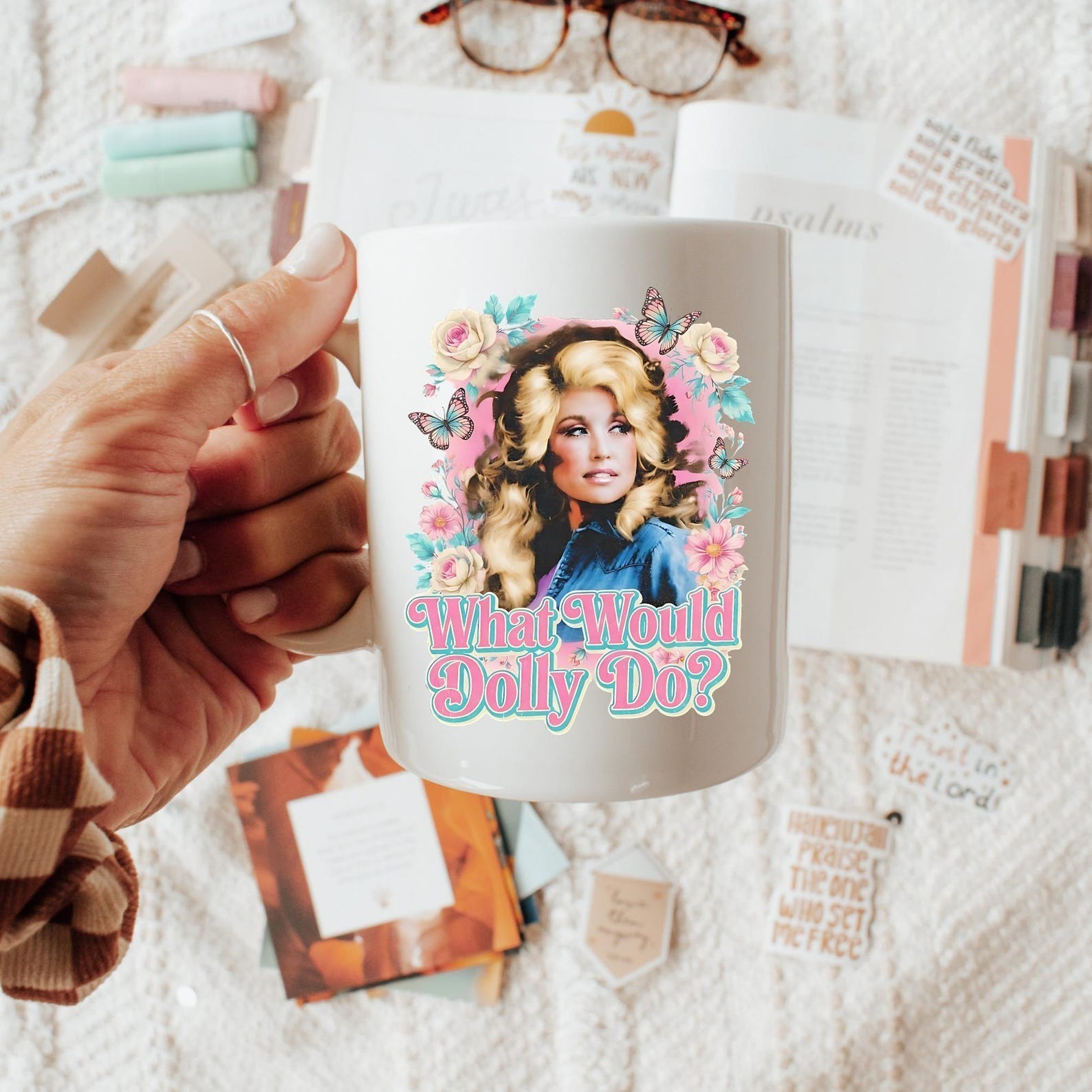 Dolly Parton Mug What Would Dolly Do Cup of Ambition Coffee Mug 11oz