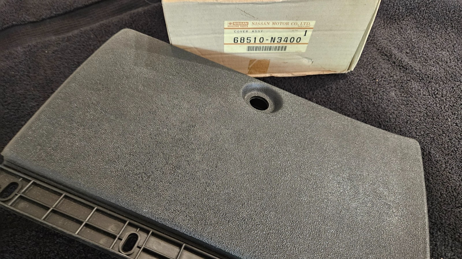Datsun Z 260Z 280Z New NOS Glove Box Door Genuine Nissan Factory Box OEM