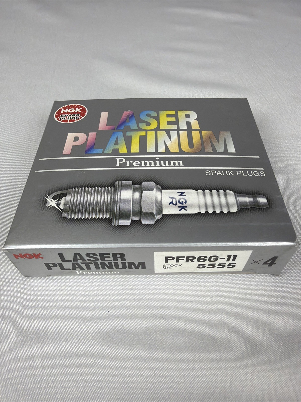 🔥4x NGK 5555 LASER PLATIUM SPARK PLUGS PFR6G11 OEM 4-PACK 🔥 🔥4x NGK 5555 LASER PLATIUM SPARK PLUGS PFR6G11 OEM 4-PACK 🔥