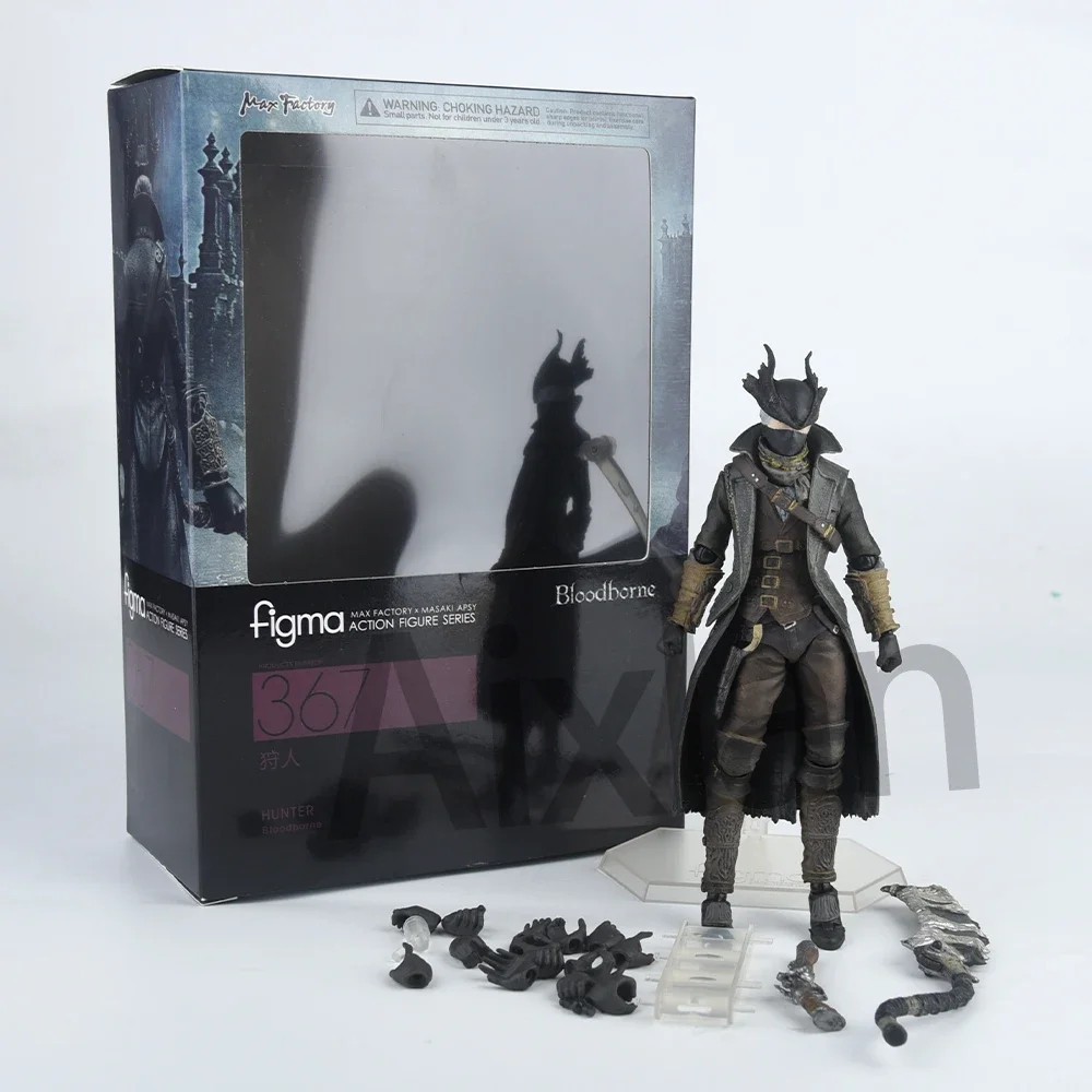 Bloodborne Hunter Figma 367-DX PVC Action Figure Collectible Model Toy