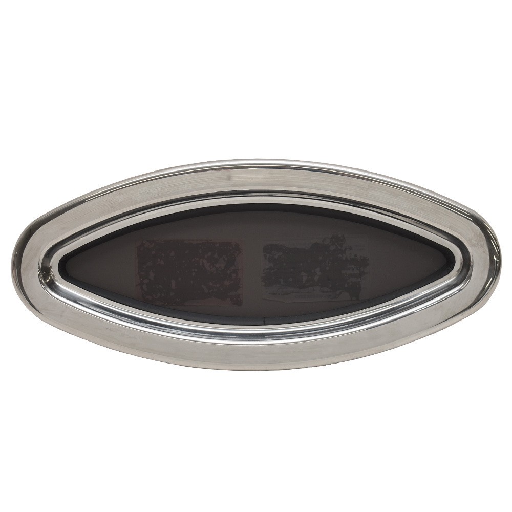 Bomar Boat Fixed Lens Portlight Window S516F1X6SS | 6 1/2 x 16 3/4In