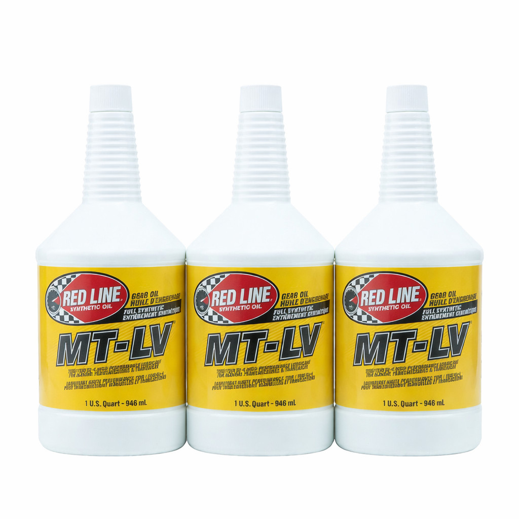 Red Line 50604 MT-LV 70W/75W Synthetic Gear Oil - 3 Quarts