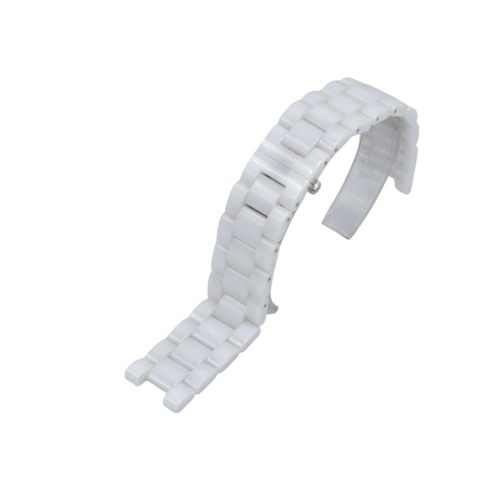 20mm White Ceramic Watch Bracelet For Guess Collection Diver Chic