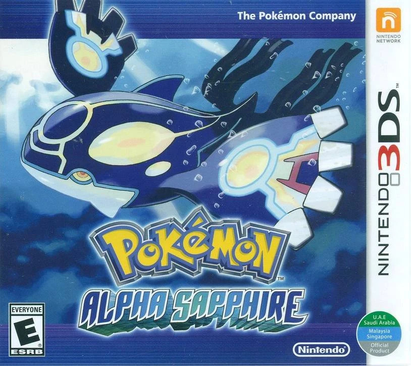 Pokemon Alpha Sapphire Nintendo 3DS Brand New Game