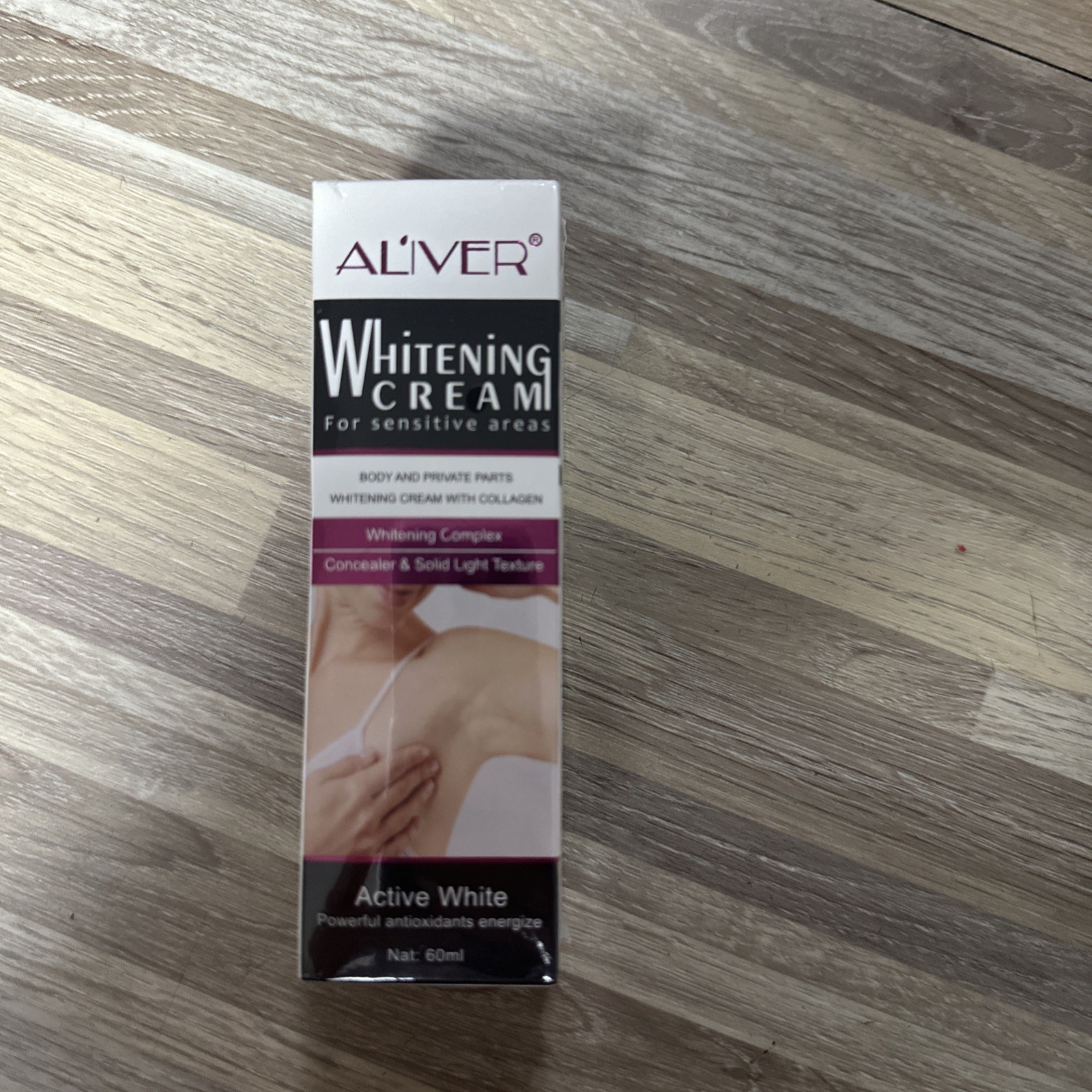 aliver whitening cream 60 Ml