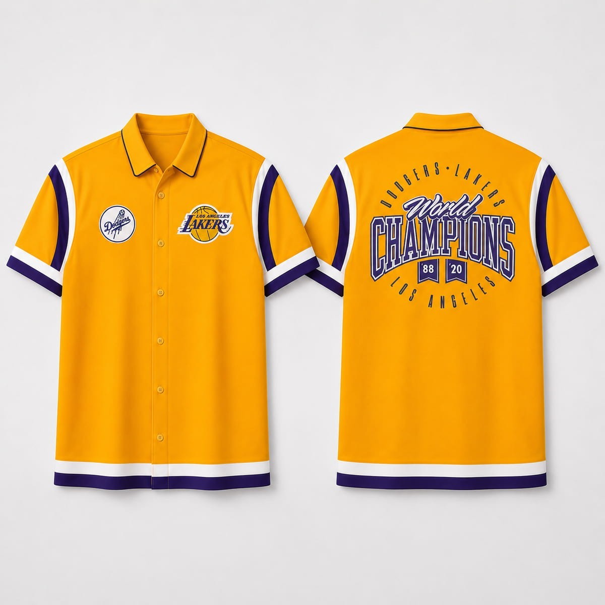 NEW 2026 Dodgers Lakers Night 09/03 Shirt Giveaway Full Size