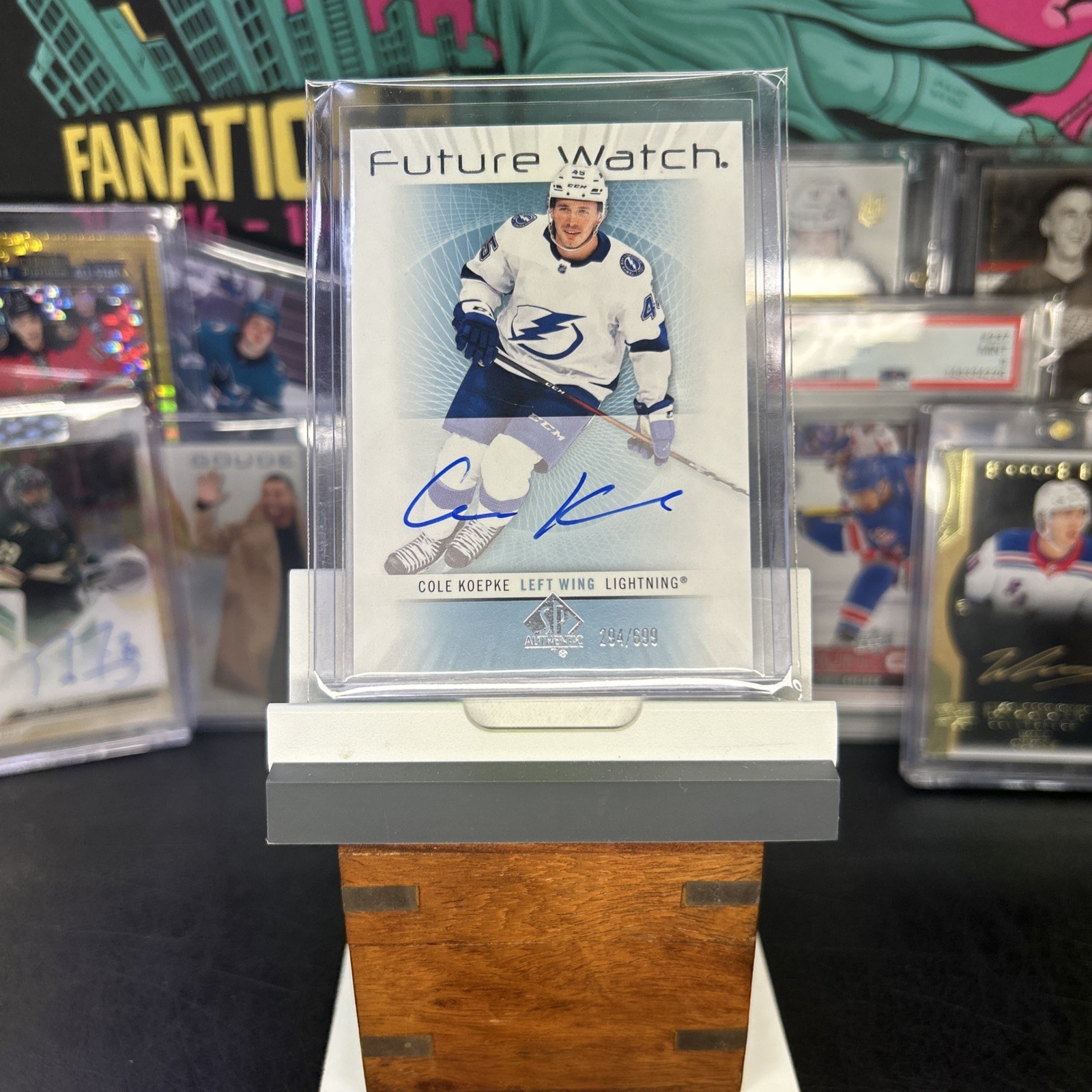 2022-23 SP Authentic - 2012-13 Retro Future Watch Auto #RFWA-CK Cole Koepke 2022-23 SP Authentic - 2012-13 Retro Future Watch Auto #RFWA-CK Cole Koepke