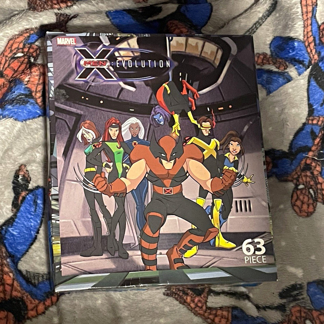 2003 RoseArt Marvel X-Men Evolution 63 Piece Puzzle Factory Sealed Vintage