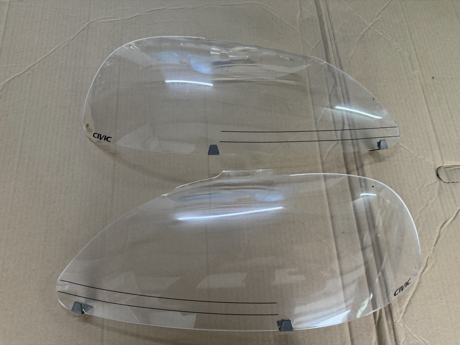 Rare Honda Access Civic 96/98 EK4 EK3 Ek9 EJ8 Headlight Protectors For Stanley
