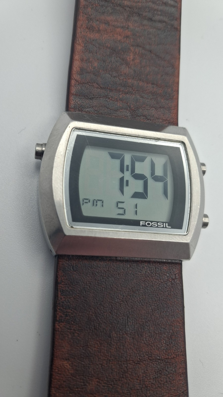 Rare Fossil Digital Watch JR-8216 - 110308 - working Rare Fossil Digital Watch JR-8216 - 110308 - working
