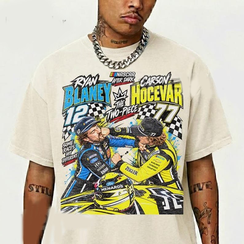 Hocevar Really Gave Blaney The Two-Piece Shirt, Carson Hocevar Ryan Blaney Fight
