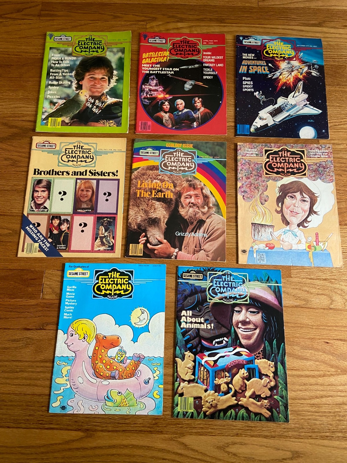 Electric Company / Sesame Street Vintage 1978 and 1979 Magazines Electric Company / Sesame Street Vintage 1978 and 1979 Magazines