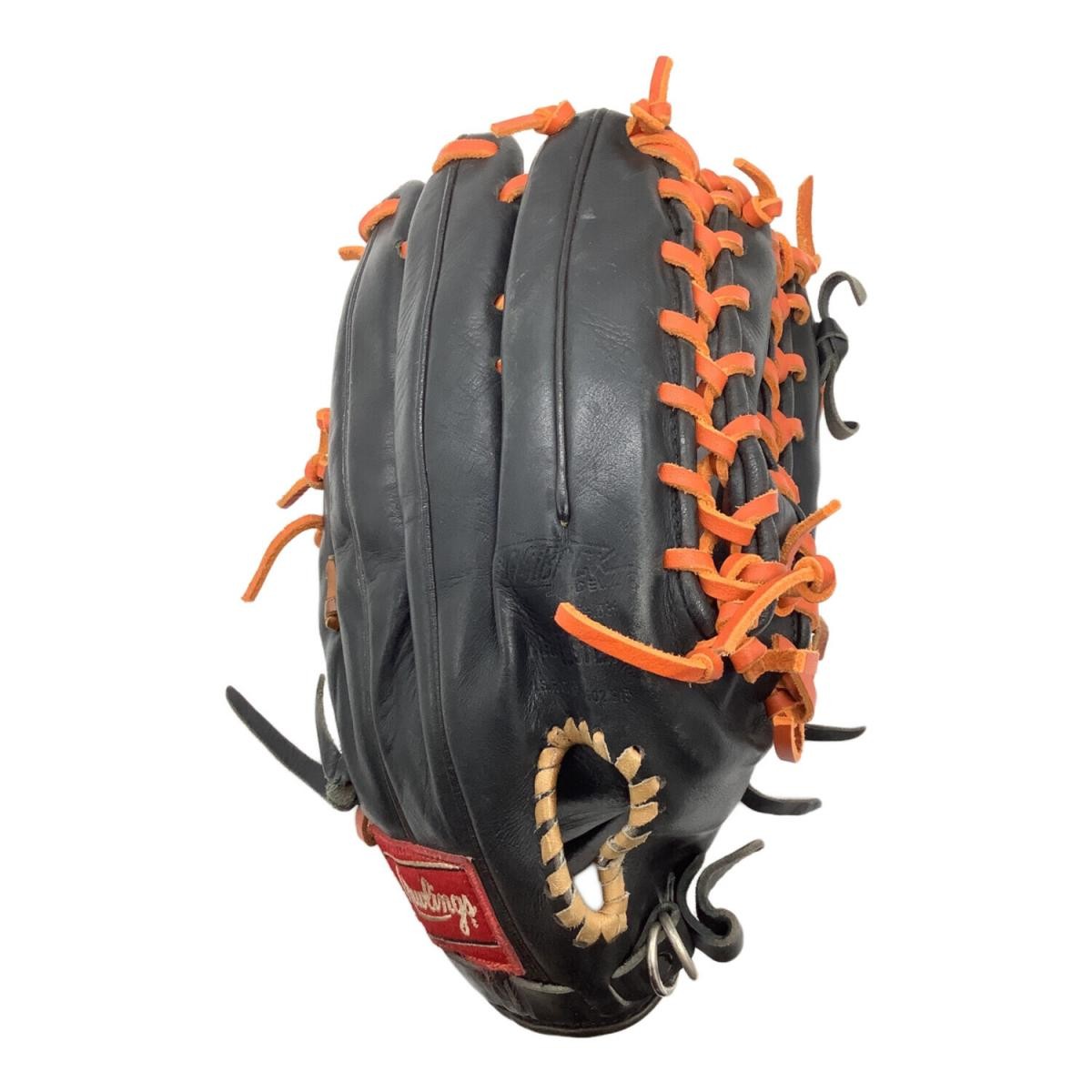 Rawlings TRAP-EZE Outfield Glove Rubber Baseball Black Custom Order Age 13+