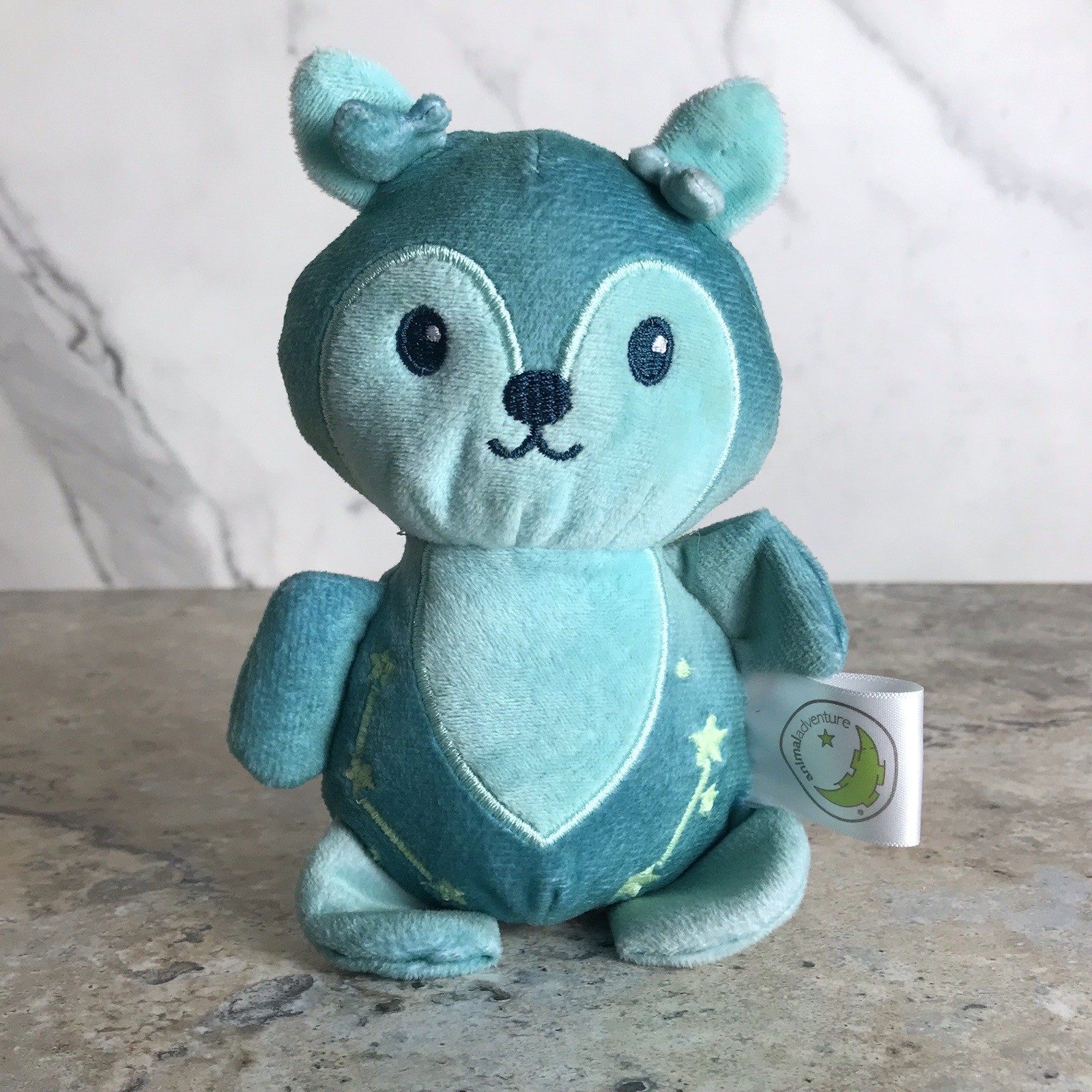 ANIMAL ADVENTURE STAR GAZER EMBROIDERED DEER GLOWING CONSTELLATION PLUSH ANIMAL