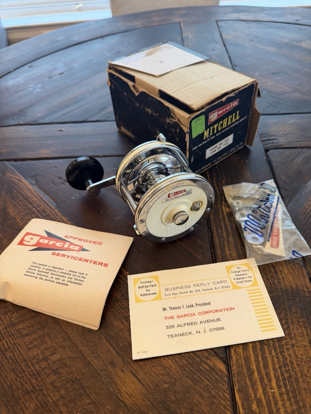 VINTAGE GARCIA MITCHELL 622, Code 1146 BIG GAME TROLING REEL VINTAGE GARCIA MITCHELL 622, Code 1146 BIG GAME TROLING REEL