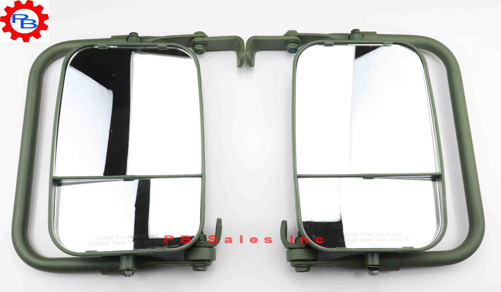 New Green HMMWV Mirror Assy Set,Pair Humvee H1 HUMMER, M998 (12342129, 12342130) New Green HMMWV Mirror Assy Set,Pair Humvee H1 HUMMER, M998 (12342129, 12342130)